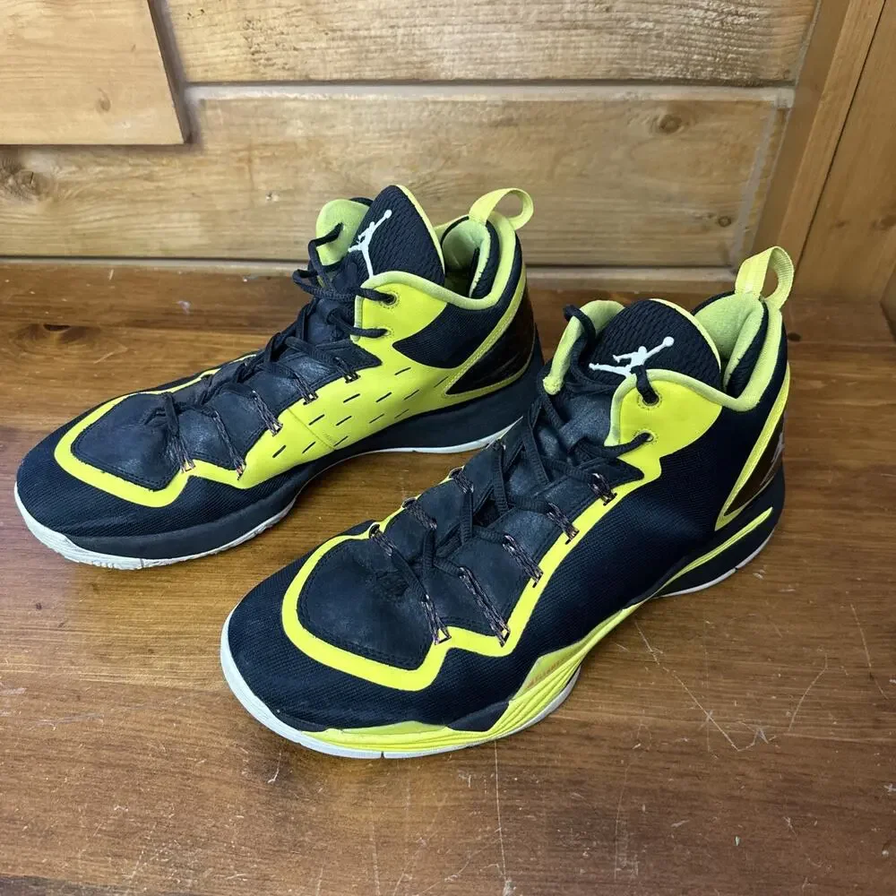 Jordan Super Fly Flight Plate Men's 11.5 basketball Sneaker Shoes 645058 070 - Picture 2 of 11